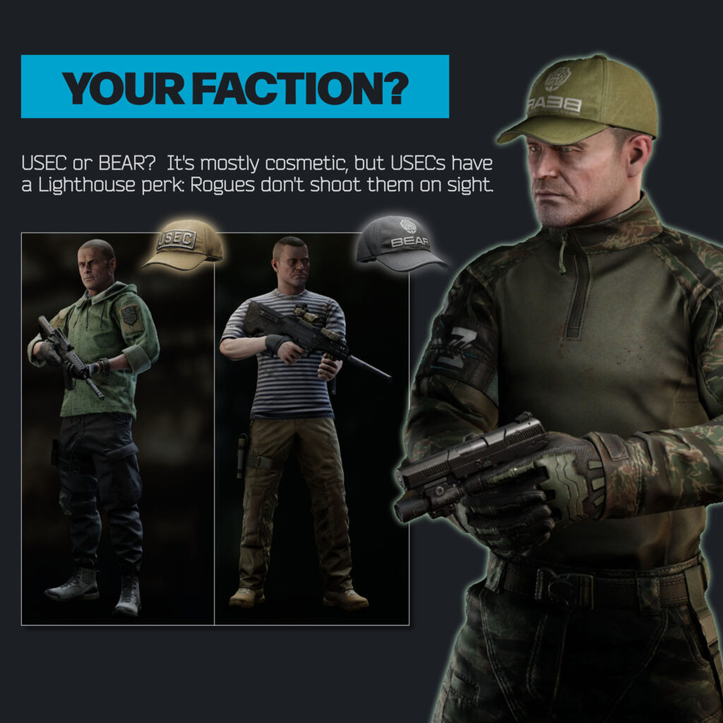 BEAR Vs USEC Which Tarkov Faction Should You Choose Tarkov Tips